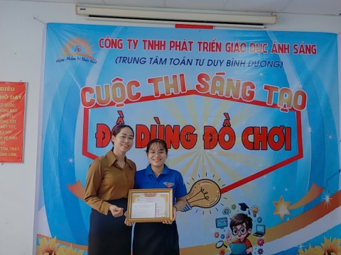 Cuộc thi "Sáng tạo đồ dùng đồ chơi " 2024