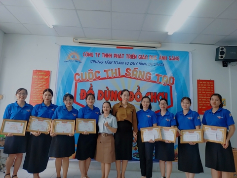 Cuộc thi "Sáng tạo đồ dùng đồ chơi " 2024