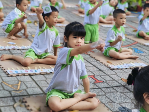 Thi định kỳ tại  trường mầm non Chim Non