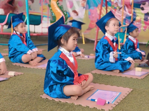 Thi định kỳ tại  trường mầm non Búp Sen Hồng 2