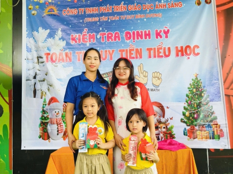 Thi định kỳ tại trường Mầm Non  Minh Thảo 2- Đại Đăng