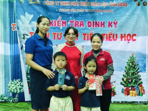 Thi định kỳ tại trường mầm non Khai Trí ( TDM)