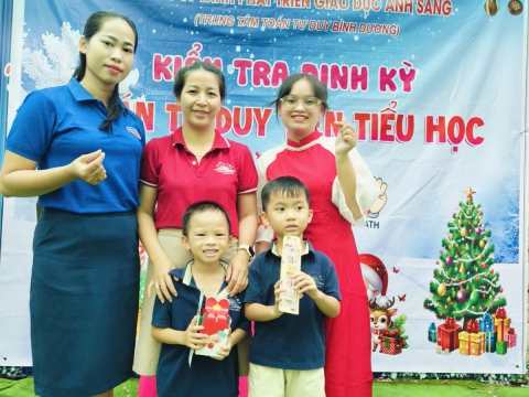 Thi định kỳ tại trường mầm non Khai Trí ( TDM)