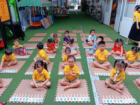 Buổi thi định kỳ tại trường Minh Thảo 2( BC)