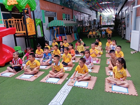 Buổi thi định kỳ tại trường Minh Thảo 2( BC)