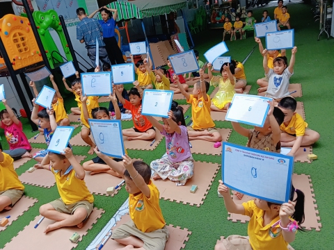 Buổi thi định kỳ tại trường Minh Thảo 2( BC)