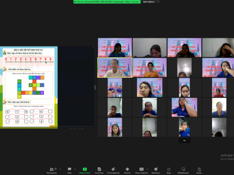 Buổi học tập huấn nâng cao chuyên môn 