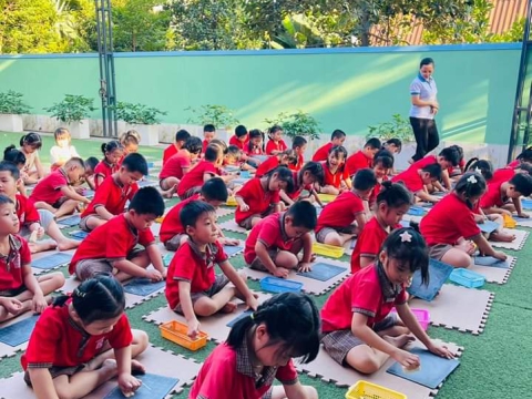 Buổi kiểm tra Định kỳ tại trường Hải Âu 2