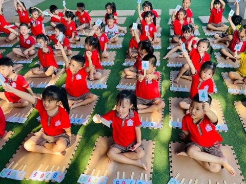 Buổi kiểm tra Định kỳ tại trường Hải Âu 2