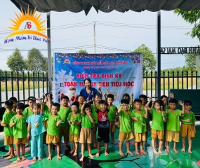 Thi định kỳ tại Mầm Non Fox Baby