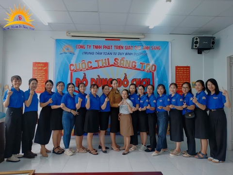 Cuộc thi "Sáng tạo đồ dùng đồ chơi " 2024