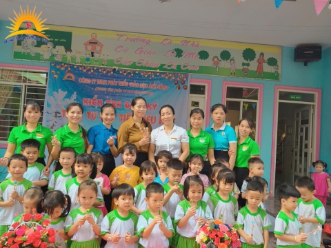 Thi định kỳ tại  trường mầm non Chim Non