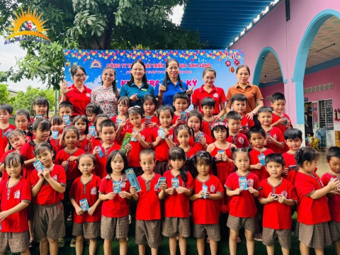 Buổi thi định kỳ tại trường mầm non Hải Âu 2