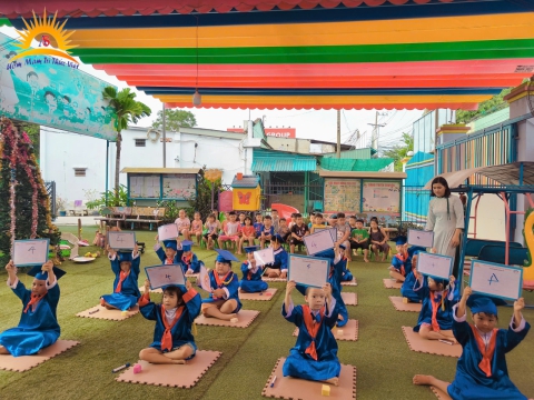 Thi định kỳ tại  trường mầm non Búp Sen Hồng 2