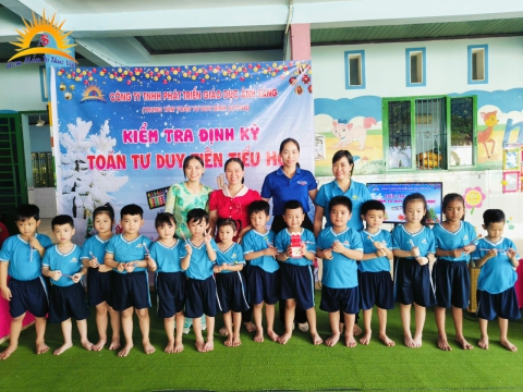 Thi định kỳ tại Mầm Non Ánh Bình Minh