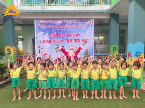 Thi định kỳ tại trường Mầm Non Ngôi Sao Nhỏ