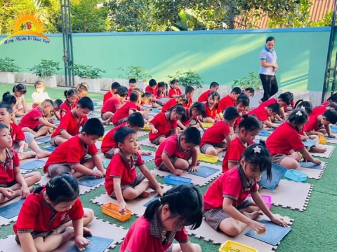 Buổi kiểm tra Định kỳ tại trường Hải Âu 2